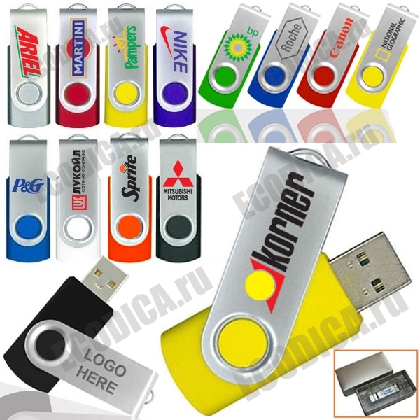 Промо флешки металл клип с логотипом usb флэш карты рекламные