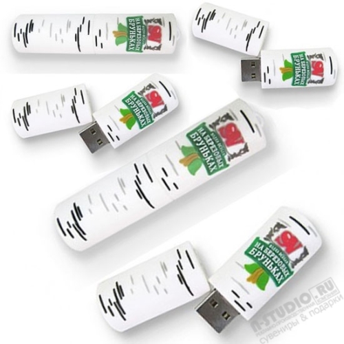 Флэшки с логотипом оптом «Бутылка Водки» usb флэш накопители оригинальные