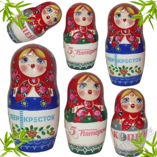 Матрешки с логотипом сувенирная матрешка под нанесение логотипа 
