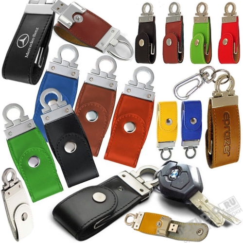 Кожаные флешки с логотипом usb flash drive кожа рекламные