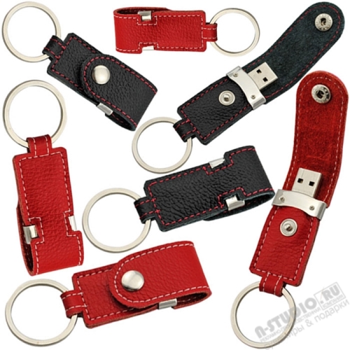 Флешки кожа с нанесением логотипа подарочные usb флэш карты оптом 