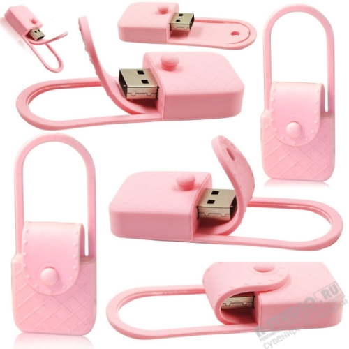 Флешки «Сумочка» подарочные usb флеш карты из силикона сумки