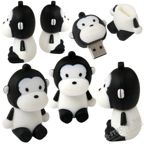 Флешки «Обезьяна» usb флэш накопители с логотипом цены