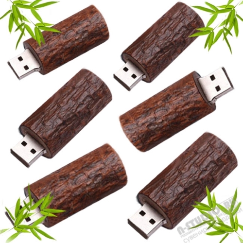 Эко флешки с логотипом usb флэш карты из натурального дерева оптом
