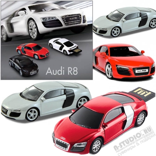 Подарочные флешки с логотипом «Ауди R8» авто usb флэш-карты оптом