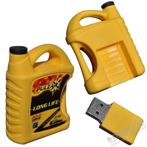 Флешка «Канистра» под логотип оптом usb flash карты