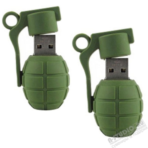Флешка «Граната» с логотипом оригинальные usb flash карты