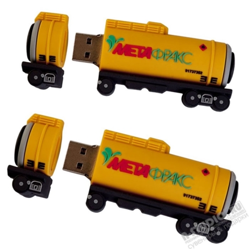 Пвх флэшки «Цистерна» оригинальные usb flash карты цены оптом