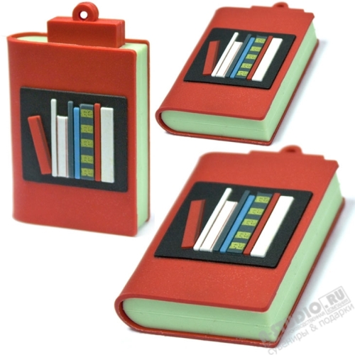Pvc флешки «Книга» usb flash book с логотипом для учебных организаций