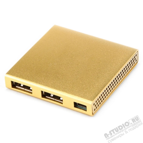 Хаб 4 порта USB 2.0 под нанесение логотипа продажа оптом