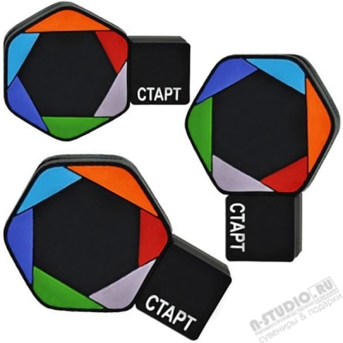Оригинальная флешка «Старт» под нанесение логотипа usb флэш карты цены
