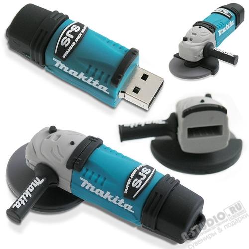 Флешки «Болгарка» под нанесение логотипа usb флэш карты оптом