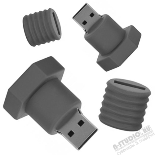 Флэшки «Болт» usb флеш-карты под нанесение логотипа оптом