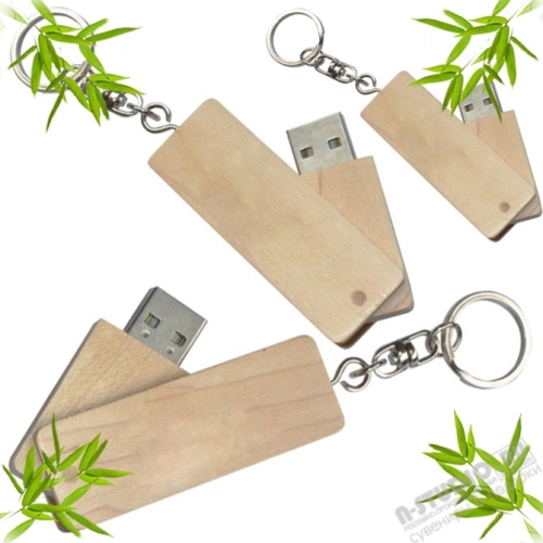 Флешка деревянная под логотип оптом USB Flash Drive wood usb оптом