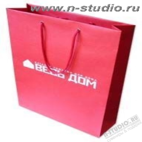 Бумажные пакеты с логотипом оптом