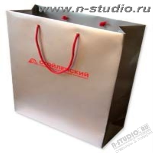 Бумажные пакеты с логотипом оптом