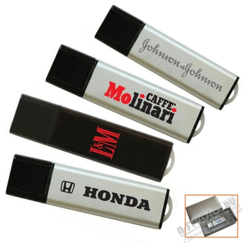Флэшка металл usb flash drive 1Gb 2Gb 4Gb 8Gb promo флешки оптом