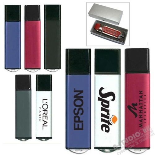 Флешка металл USB Flash Drive промо флекки металлические опт