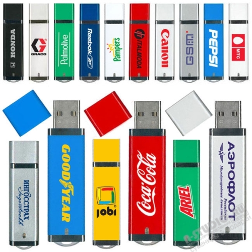 Флэшка классическая usb flash drive промо флешки пластик оптом