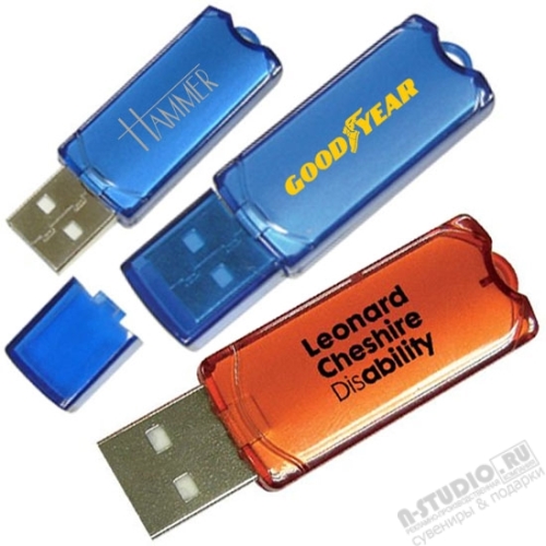 Прозрачные флэшки с логотипом цены 512Mb 1Gb 2Gb 4Gb 8Gb