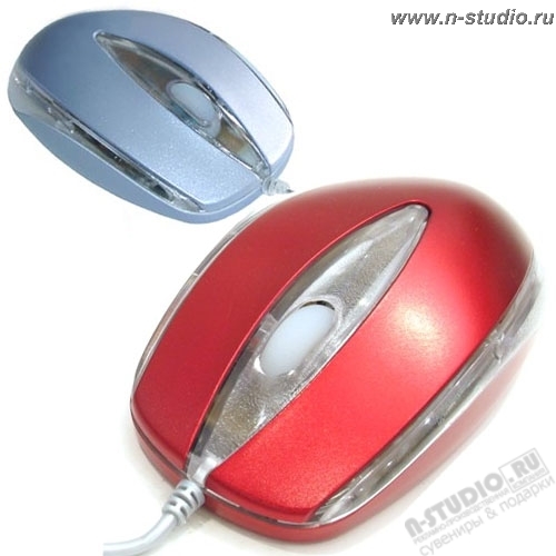 Мышь оптическая красные USB - PS/2 