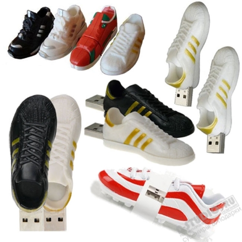 Флэшки «Кроссовки» usb flash drive спортивные флешки обувь оптом