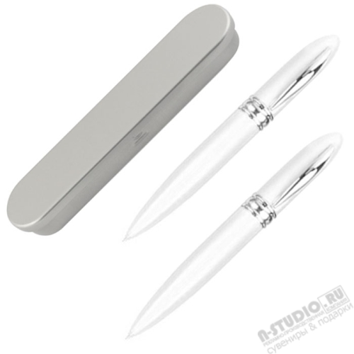 Белая флешка ручка в упаковке usb flash pens под логотип