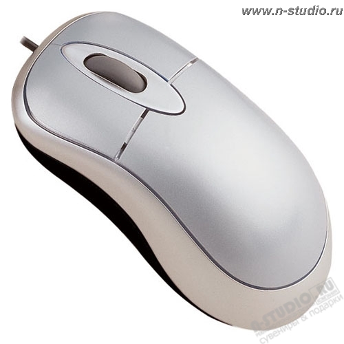 Корпоративные серебристые Mouse Optical оптические мышки