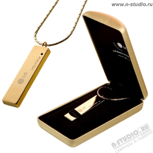 Флэшки gold металл USB Flash Drive 1Gb 2Gb 4Gb в подарочной упаковке с логотипом