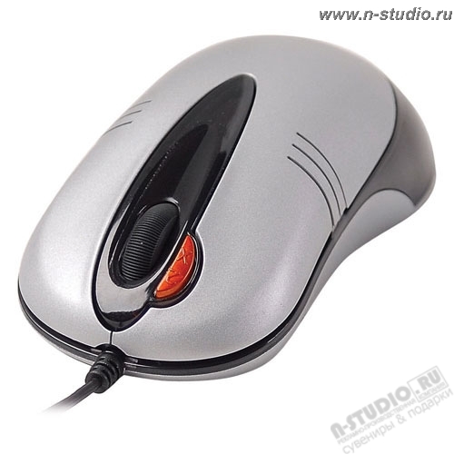 Мышь оптическая проводная 3 кнопки PS/2 + USB