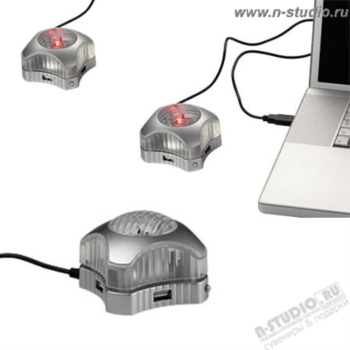 Разветвитель USB hubs с ионизатором воздуха