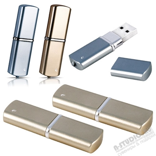 Синие флешки золото USB Flash Drive Blue 2Gb 4Gb gold usb flash