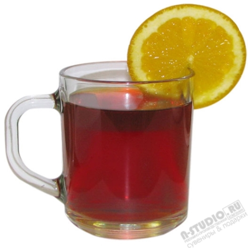 Кружка стеклянная чайная