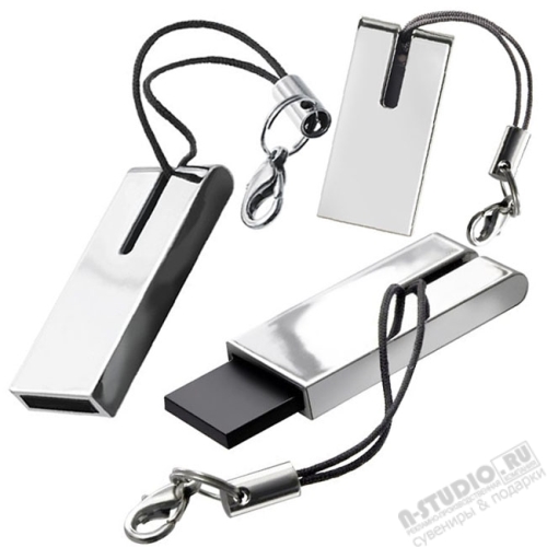 USB флеш slim USB накопитель мини 1Gb 2Gb 4Gb 8Gb металл