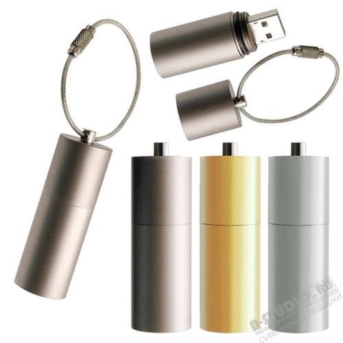 Флешка сталь usb flash drive золото флеш-карта серебро