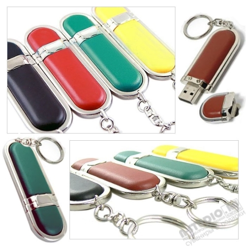 Флешки кожа флеш накопитель usb 2Gb 4Gb 8Gb флэш кожа