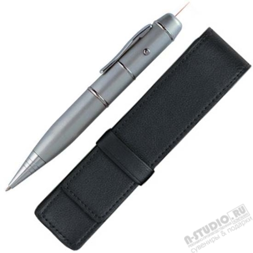 Кожаная подарочная упаковка для ручек USB флешек