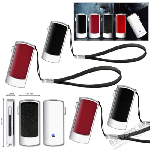 USB Flash Drive slim красные флэш черные