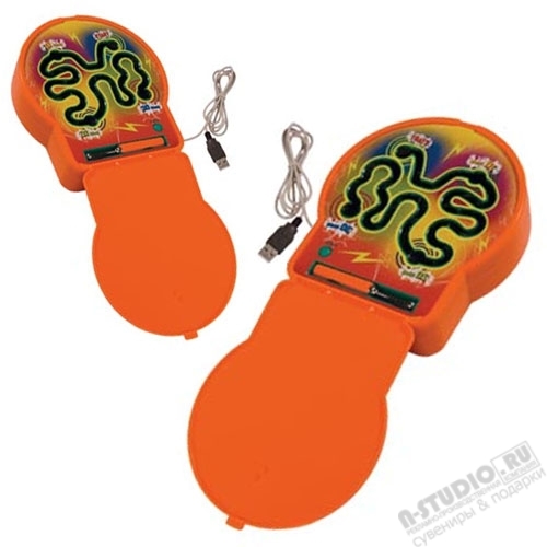 USB игра, оранжевая