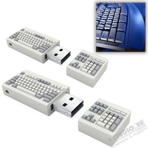 Флешки «Клавиатура компьютерная» флэш диски usb flash drive