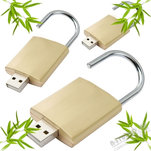 Флешки «Замок» с логотипом usb flash drive флешки замочки оптом