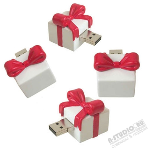 Флэшка «Подарок» оптом рекламные usb flash drive под логотип