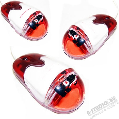 Мышь аква USB с комбайном оптическая mouse компьютерная