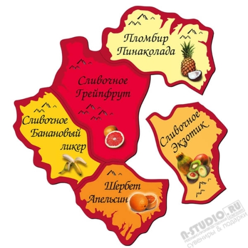 Пазлы магнитные рекламные
