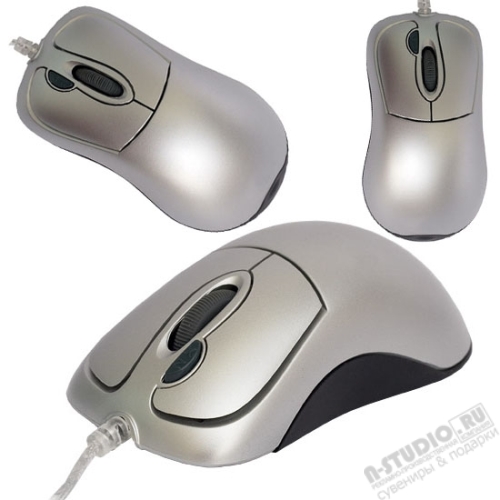 Мышь оптическая, проводная USB