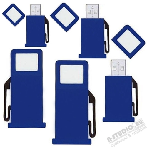 Флэшка «Бензоколонка» pvc usb flash drive с логотипом