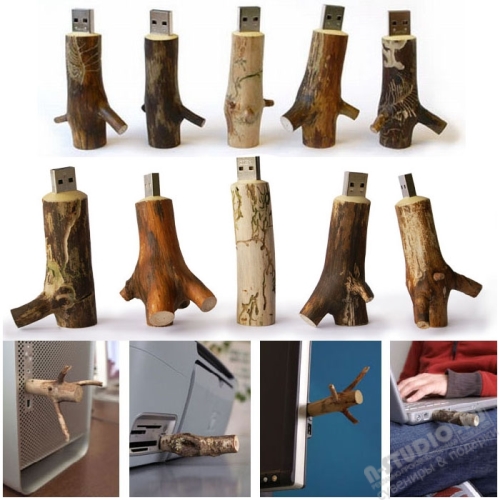 Деревянные флэшки под выжигание и гравировку usb flash drive wood
