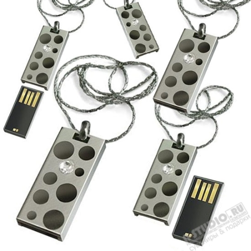 Флешка брелок под нанесение логотипа usb flash карты оптом