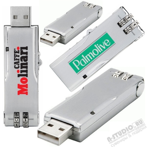 USB Flash Drive с кодовым замком USB накопитель с блокировкой на кодовый замок
