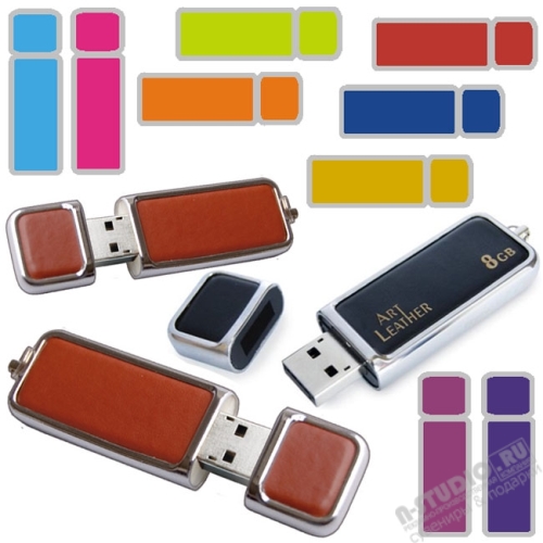Флешки кожаные под логотип usb flash память кожа usb флеш карты